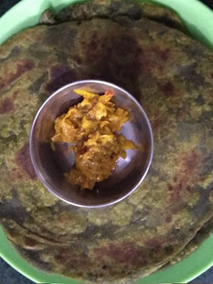 पालक के साग का लच्छा पराठा (Palak ke saag ka lachha paratha recipe in hindi) रेसिपी मुख्य फोटो