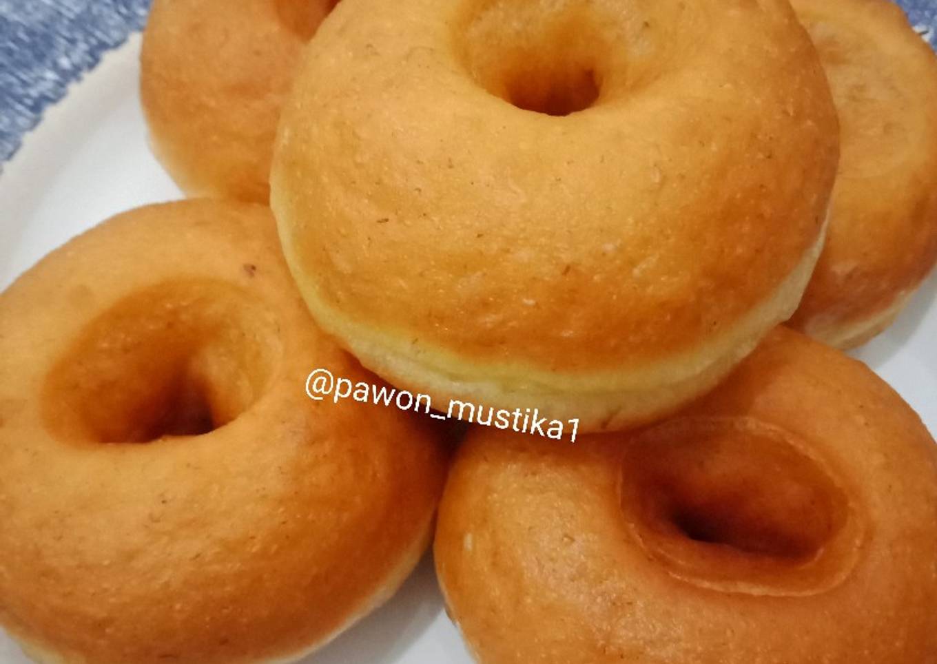 Donat pisang super montok & menul