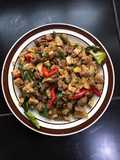 Oseng Daging Tempe dan Kacang Panjang