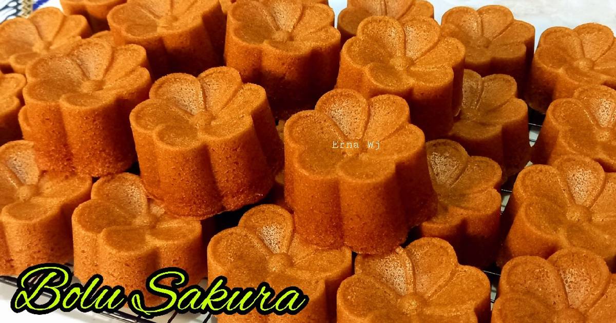 Resep *BOLU SAKURA LEMBUT EMPUK* Oleh CikGu Er - Cookpad