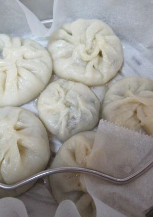 A picture of Pressure Cooker Xiao Long Bao (Soup Dumplings).