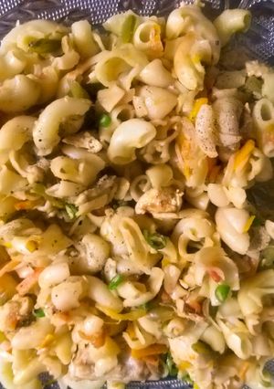 চিলি ম্যাকারনি পাস্তা (Chili macaroni pasta recipe in Bengali) রেসিপির প্রধান ছবি