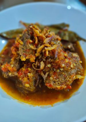 Foto resep Daging balado enak sederhana