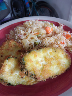 Una foto de Milanesas de zapallito