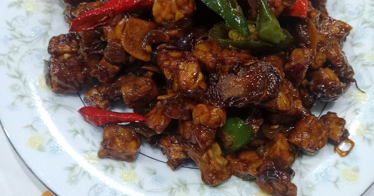 Orek Tempe Pedas Manis