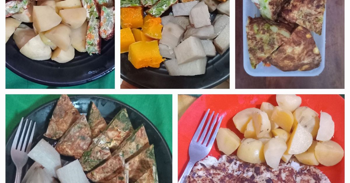 Martabak sayur diet tanpa tepung gula minyak