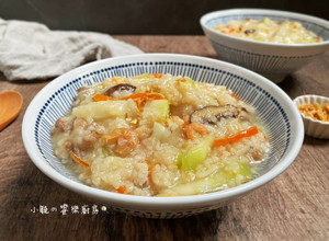 瓠瓜鹹粥 的食譜成品照片