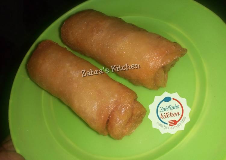 Recipe of Perfect Springrolls | So Delicious Food Recipe From My Kitchen