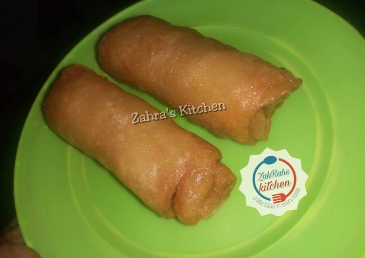 How to Cook Appetizing Springrolls This is A Recipe That Has Been Tested  From Best My Grandma's Recipe !!