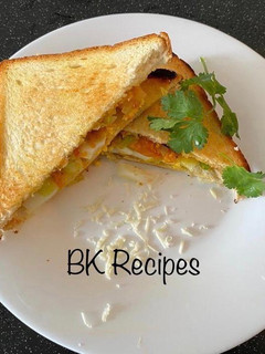 Veg with Egg & Cheese sandwich Recipe in Tamil செய்முறை முக்கிய புகைப்படம்