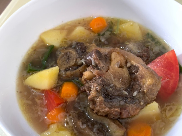 Resep 16 hrs slowcooked Sop buntut Anti Gagal