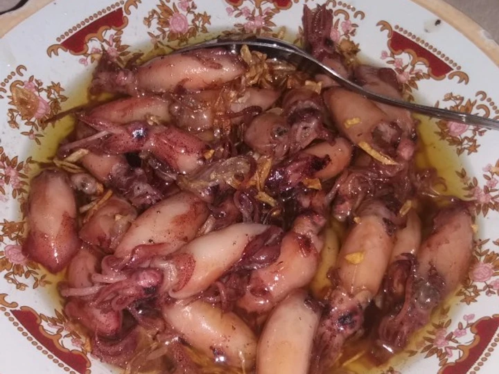 Cara Simple Membuat Resep  Cumi Asin Asem Manis yang Enak Banget, Bikin Ketagihan