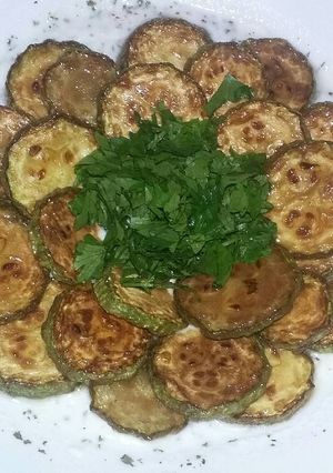 صورة لوصفة كوسا مقلي باللبن