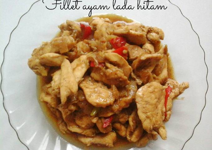 Fillet ayam lada hitam