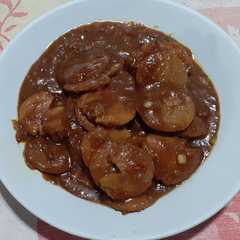 A picture of Semur Jengkol.