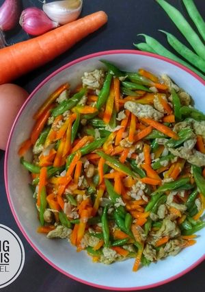 Foto resep Oseng Buncis Wortel