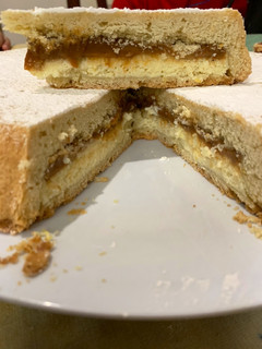 Una foto de Torta de Ricota y Dulce de Leche