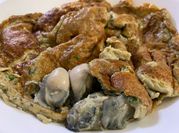 A picture of seafood omelette