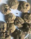 Galletas de coco con chocolate