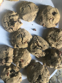 Una foto de Galletas de coco con chocolate