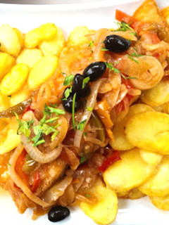 Foto de Bacalhau com Batatas e Pimentada