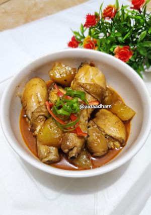 Foto resep Gulai Ayam Kentang (tanpa santan)