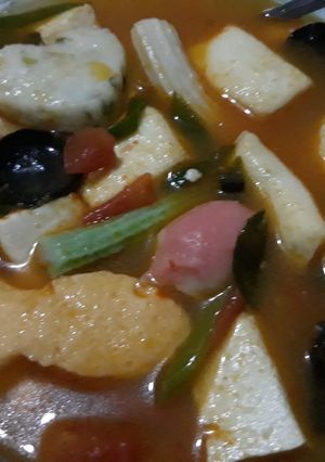 Foto resep Steamboat Kuah Tomyam pedass 🌶🔪