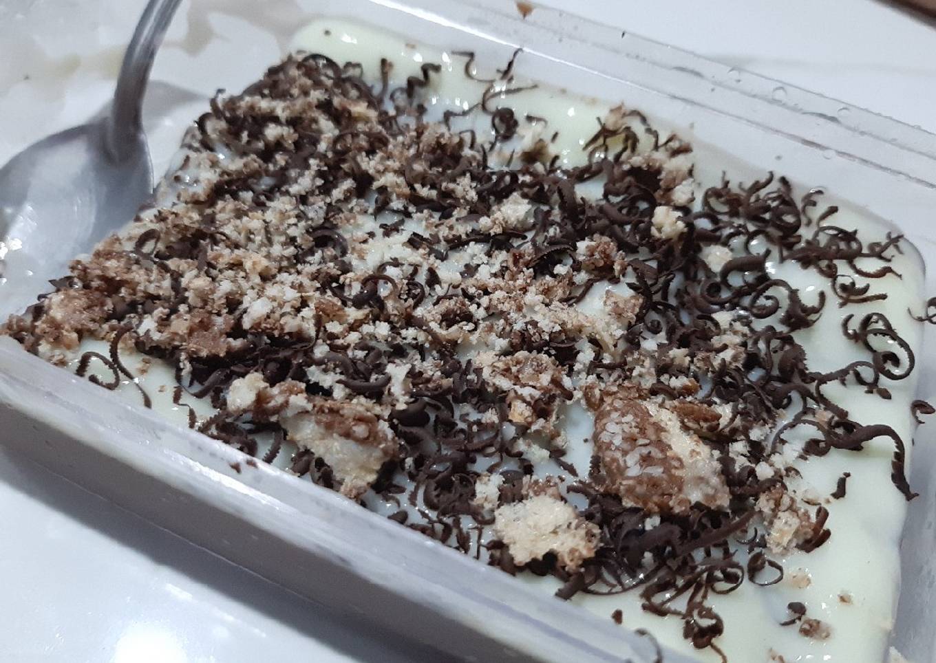 Puding coklat lembut