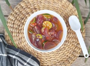 Foto resep Asinan Anggur Merah