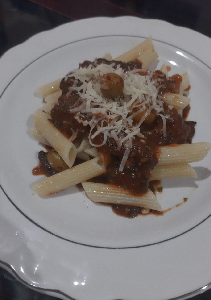 Una foto de Pasta a la puttanesca estilo Anto