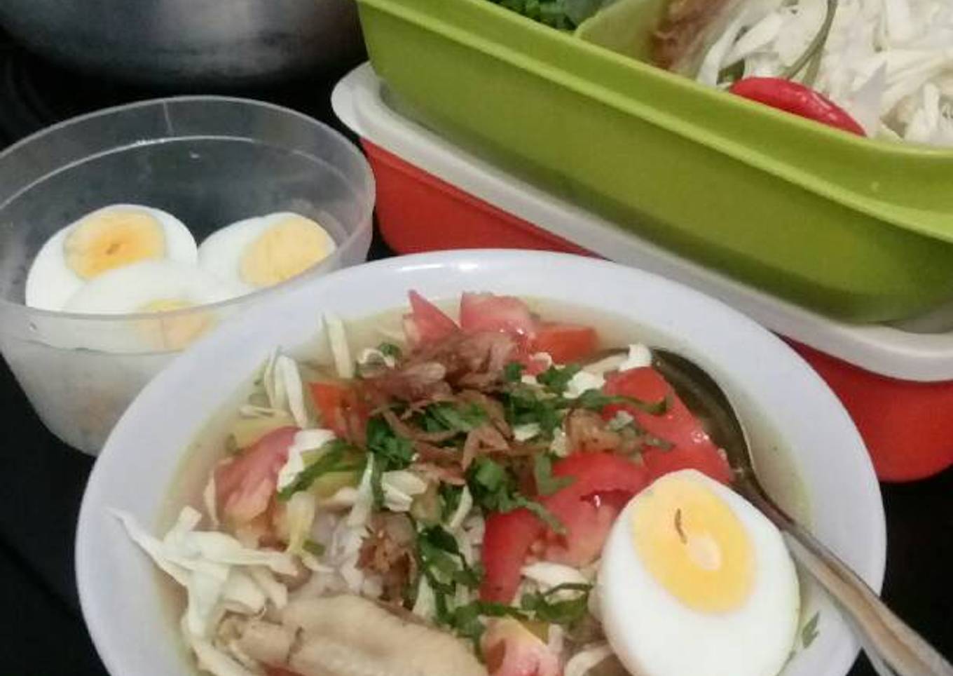 Soto Ayam Kuah Bening Praktis