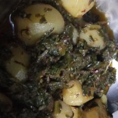 Aloo Palak Maithe A picture of Aloo Palak Maithe.