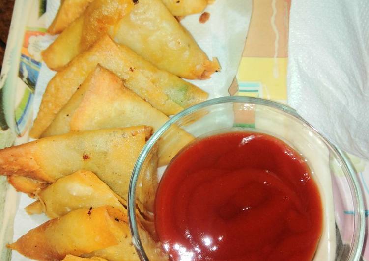 Easiest Way to Prepare Award-winning Macaroni fill smosa’s