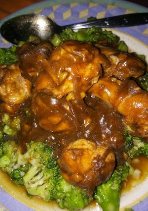 Foto resep Brokoli Siram Ayam Jahe