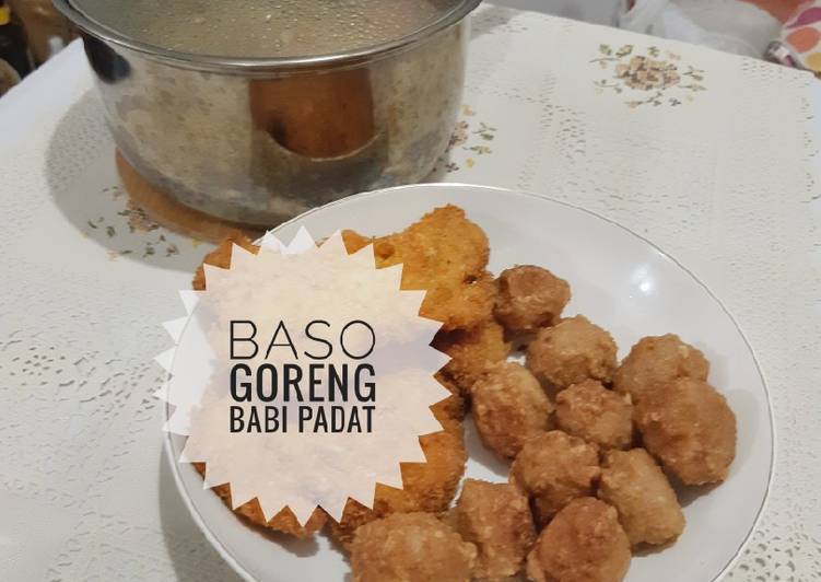 Langkah memasak Baso Babi Goreng nikmat