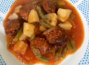 Una foto de Longaniza campestre con morita