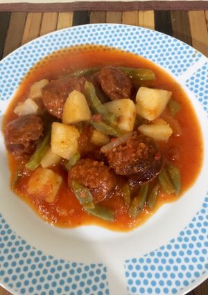 Una foto de Longaniza campestre con morita