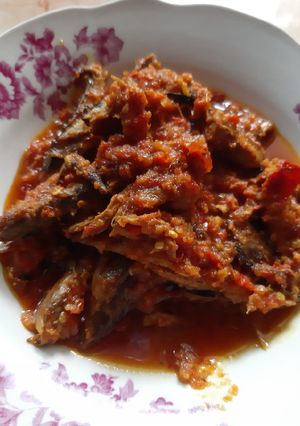 Foto resep Cakalang panggang oseng bumbu pepes