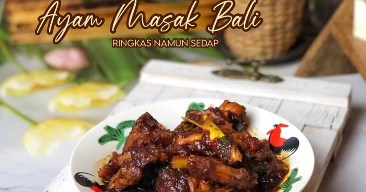 Resipi Ayam Masak Bali Oleh Salina Jalaludin Cookpad