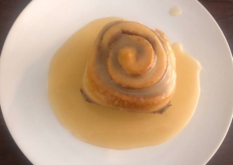 Recipe of Super Quick Homemade Cinnamon Rolls with Icing Glaze