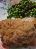 Libritos de queso con guisantes. Airfryer y microondas