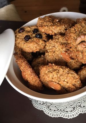 Una foto de Galletas de avena y harina integral