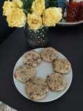 Cookies walnut chocolate chips