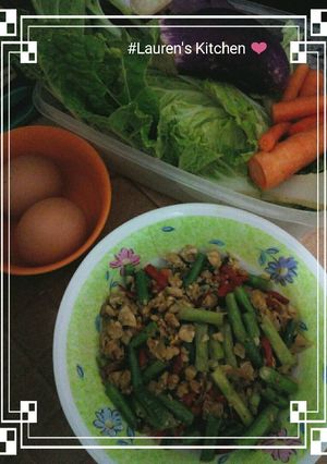 Foto resep Tumis kacang panjang express