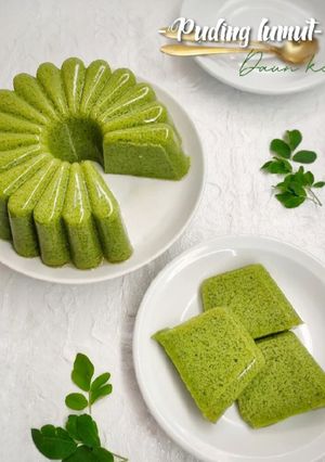 Foto resep Puding lumut daun kelor