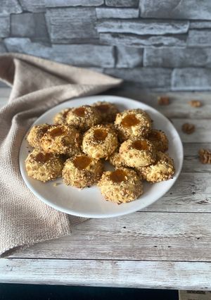 Boszorkány pogácsa (diós) recept fotója