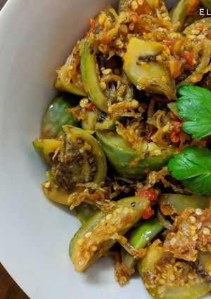 Foto resep Sambal Terong Ijo Teri