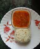 Jeera Rice with dal fry