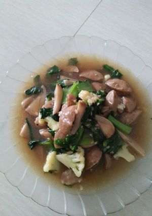 Foto resep Tumis pakcoy saus tiram