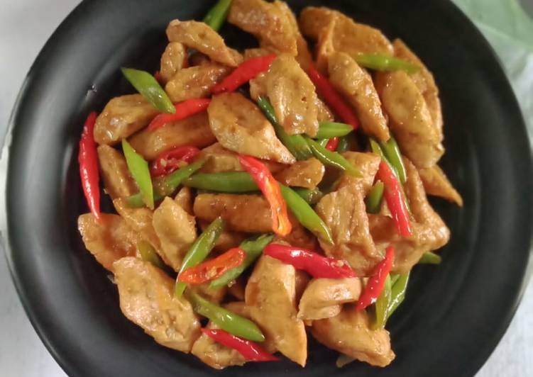 Recipe of Any-night-of-the-week Oseng Otak-Otak